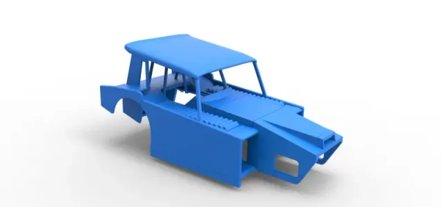 Shell of Vintage Dirt Modified stock car Version 6 Scale 1:25 — Фото 15 из 24