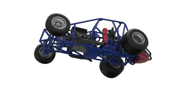 Dirt Silver Crown Car Base Scale 1:25 — Фото 3 из 30