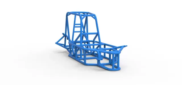 Frame of Silver Crown Car Version 2 Scale 1:25 — Фото 17 из 18