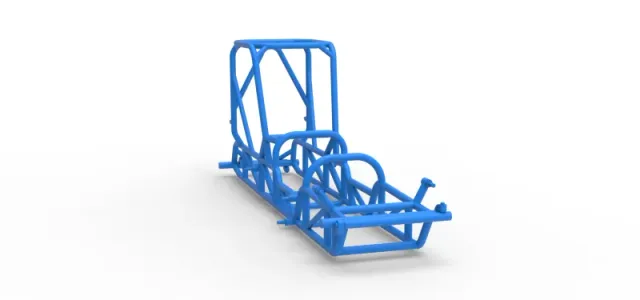Frame of Dirt Silver Crown Champ car Version 2 Scale 1:25 — Image 16 of 17