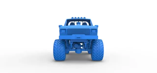 Diecast vintage Monster Truck Scale 1:25 — Фото 20 из 31