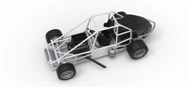 Experimental Pavement Silver Crown Car Base Version 3 Scale 1:25 — Фото 4 из 26