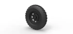 Diecast Front wheel for Dune Buggy 2