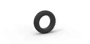 Diecast military tire 3 Scale 1 to 10