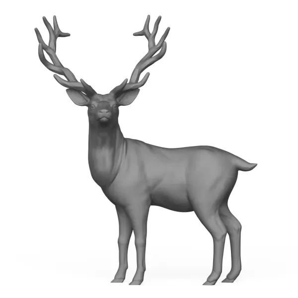 3D Printable Stag Deer Animal — Image 3 of 6