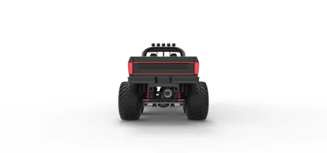 Diecast Monster Truck 6x6 concept Scale 1:25 — Фото 16 из 25