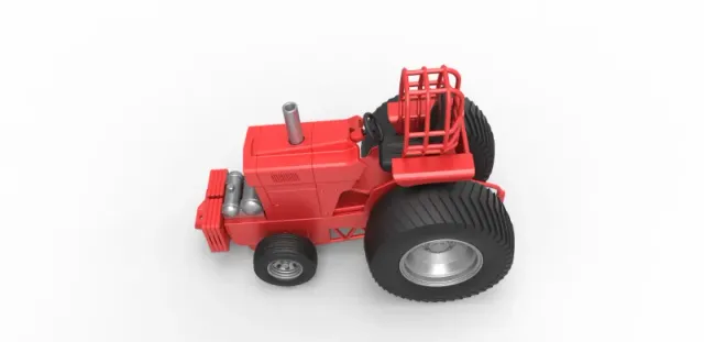 Fun short Pro Stock Pulling Tractor Version 1 Scale 1:25 — Фото 7 из 31