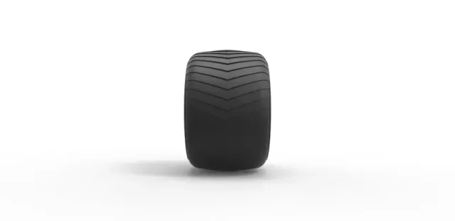 Diecast Monster Jam tire 5 Scale 1:25 — Фото 4 из 9