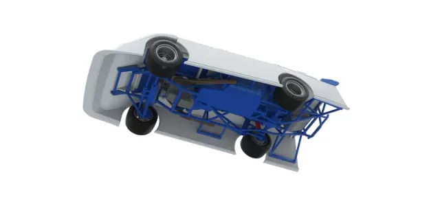 Super Dirt Late model for Pavement Scale 1:25 — Image 3 of 31