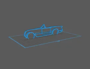 Chevrolet - Corvette 1954 Wall Art