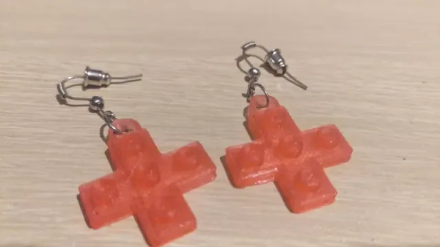 Lego Cross Earrings — Фото 2 из 3