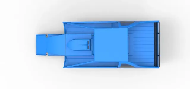 Shell of Northeast Dirt Modified stock car Version 2 Scale 1:25 — Фото 9 из 24