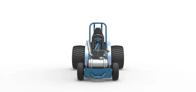 Diecast Mini Rod pulling tractor 9 Scale 1:25 — Image 5 of 31