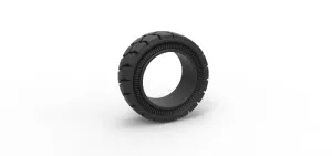Diecast tractor Cup tire Version 4 Scale 1:25
