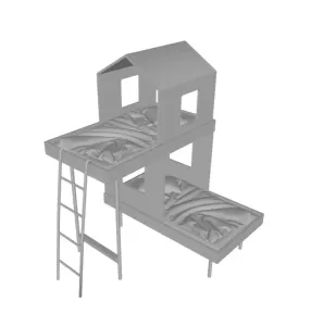 Children's bunk bed