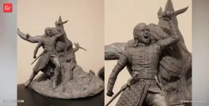 3Dprint Arya Figure model