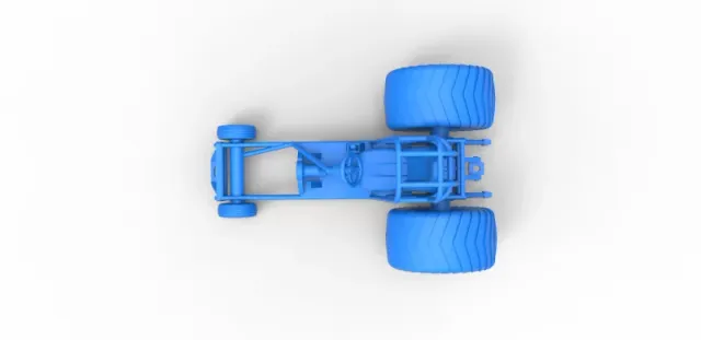 Diecast Chassis of Mini Rod pulling tractor Scale 1 to 25 — Фото 20 из 31