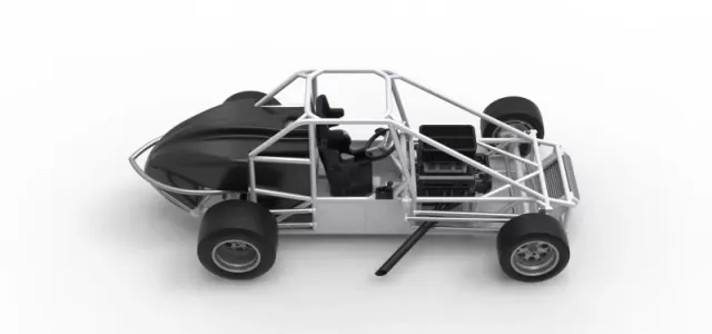 Experimental Pavement Silver Crown Car Base Version 3 Scale 1:25 — Фото 21 из 26