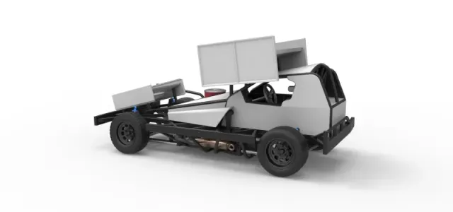BriSCA Formula 1 Stock Car for Asphalt Scale 1:25 — Фото 12 из 31