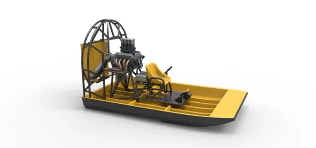 Drag racing Airboat Scale 1:25 — Image 22 of 31