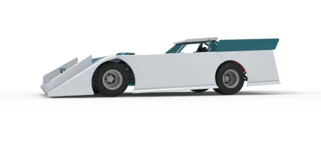 Wedge Dirt Late model Scale 1:25 — Фото 2 из 30