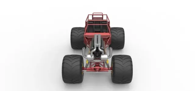 Monster truck base Version 3 Scale 1:25 — Image 8 of 26