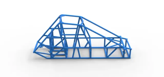 Frame of Experimental Pavement Silver Crown Car V2 Scale 1:25 — Фото 13 из 16