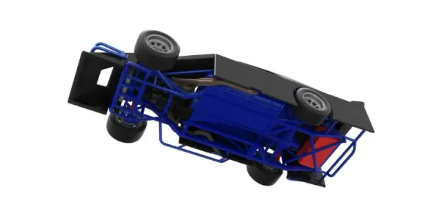 Asphalt Modified stock car Version 3 Scale 1:25 — Image 3 of 31
