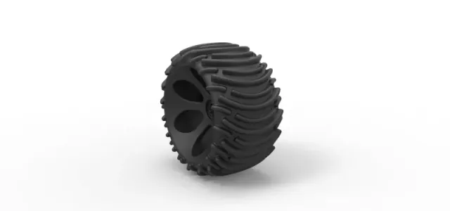 Diecast Offroad wheel 1 — Фото 2 из 5
