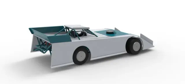 Wedge Dirt Late model Scale 1:25 — Фото 20 из 30
