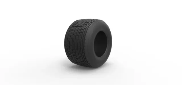 Diecast Dirt Sprint racing tire Scale 1:25 — Фото 2 из 8