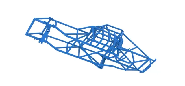Frame of Super Dirt Late model Scale 1:25 — Фото 3 из 18