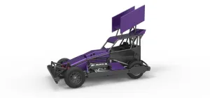 New Zealand Superstock car Version 4 Scale 1:25