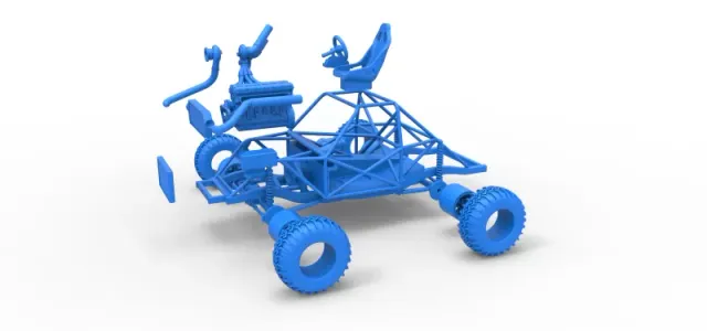 Uphill Sand Racing Dragster Base Version 2 Scale 1:25 — Фото 22 из 24
