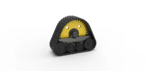 Diecast Rear Track of tractor Scale 1:25