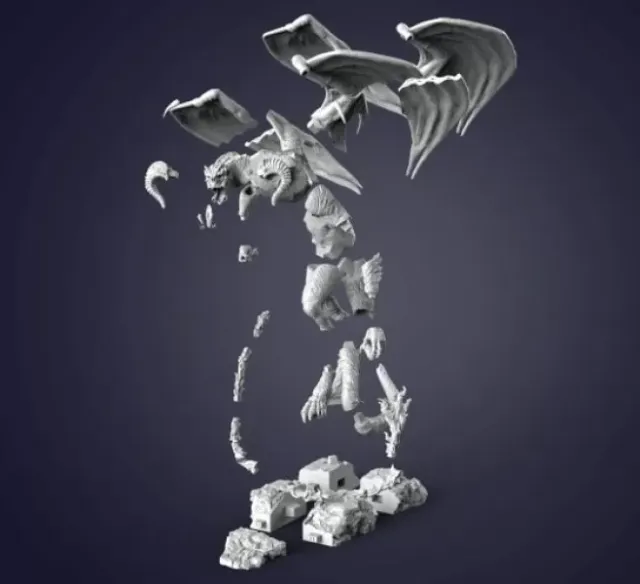 Epic Lord Of The Rings Balrog 3D Printable STL Model — Фото 5 из 6