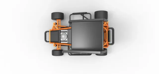 Pavement Winged 600 Micro sprint car Scale 1:25 — Фото 11 из 31