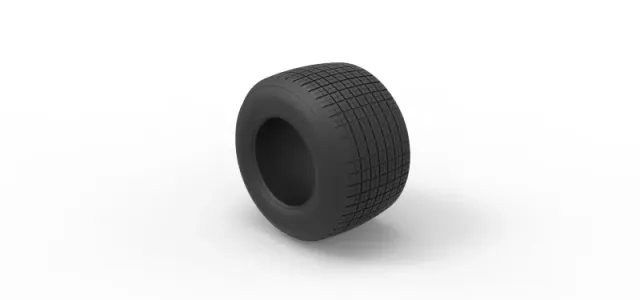 Diecast Dirt Sprint racing tire 2 Scale 1:25 — Image 7 of 8