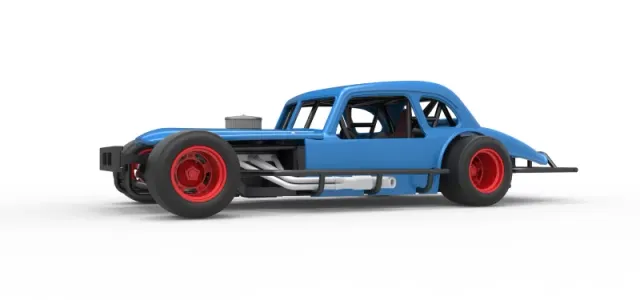 Vintage Asphalt Modified stock car V5 Scale 1:25 — Фото 2 из 26