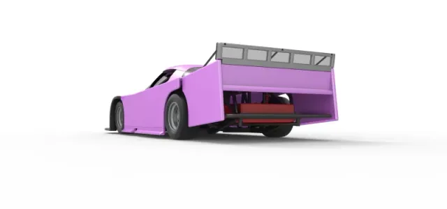 Asphalt Outlaw Super late model Scale 1:25 — Image 15 of 31