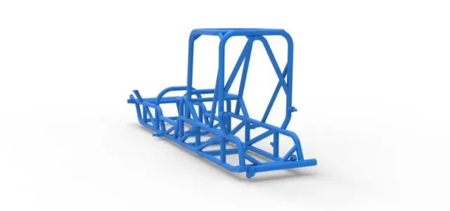 Frame of Dirt Silver Crown Champ car Version 2 Scale 1:25 — Image 10 of 17