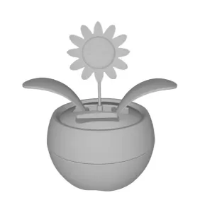 solar powered dancing flower