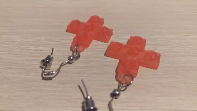 Lego Cross Earrings — Фото 3 из 3
