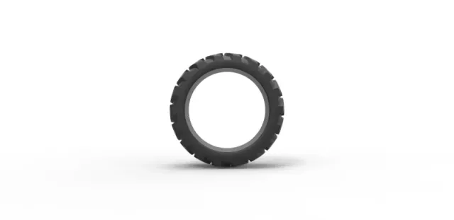 Diecast Demolition derby rear tire Scale 1:25 — Фото 5 из 9