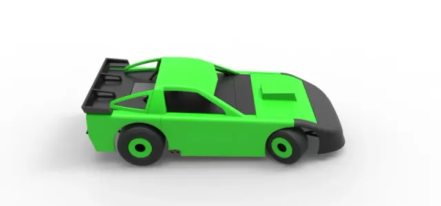 New Zealand Super Saloon race car while turning Scale 1:25 — Фото 23 из 31