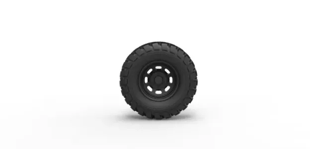 Diecast Offroad wheel 25 — Image 5 of 5