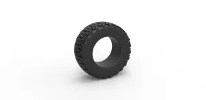 Diecast offroad tire 46 Scale 1:25
