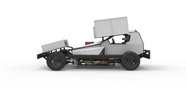 BriSCA Formula 1 Stock Car for Asphalt Scale 1:25 — Фото 9 из 31