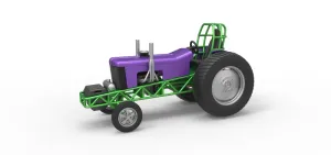 Small block Pulling tractor Scale 1:25