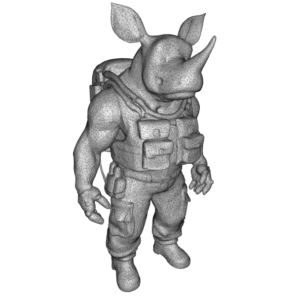 Anthro & Creature Character Collection – Kitbash + High-Poly 3D — Фото 7 из 21